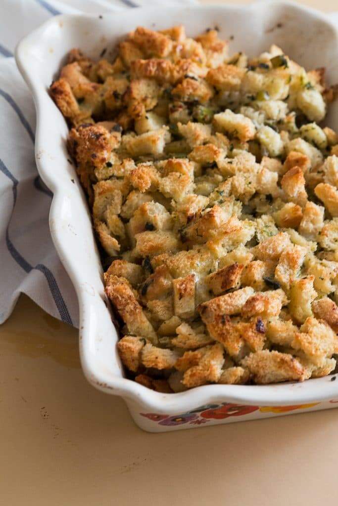 Make Ahead Thanksgiving Stuffing from above