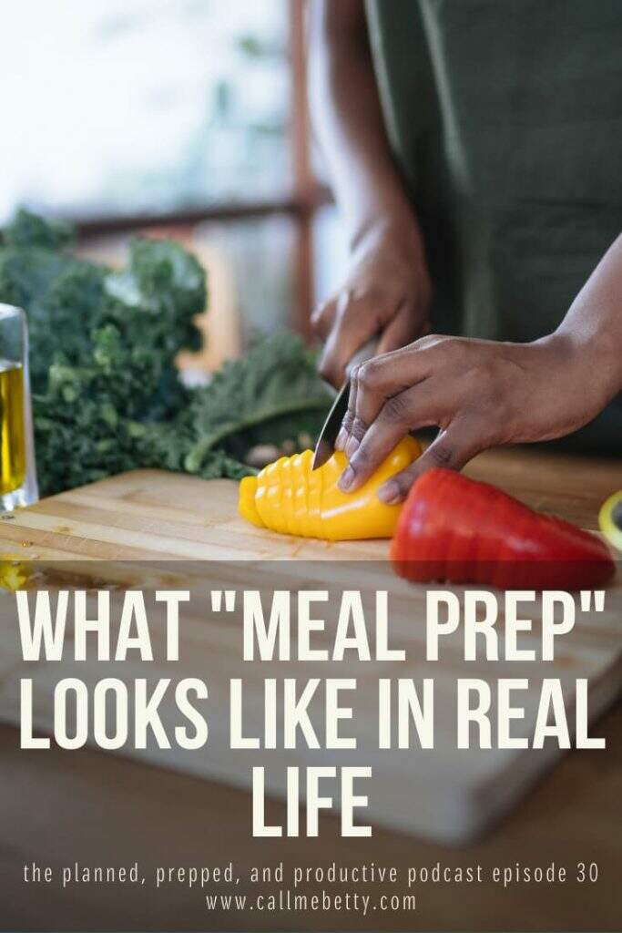 You've seen the instagram perfect version, but what about meal prep in real life? 

Listen to this interview to see how one person is making meal prep work for them in a way that's simple, effective, and not perfect!
