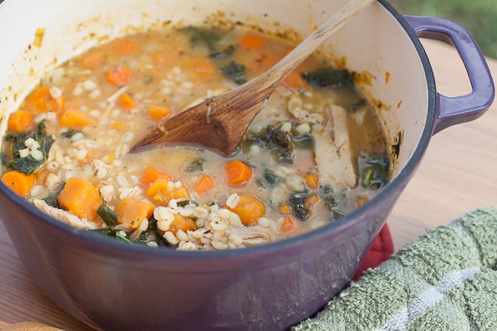 Chicken Barley Stew | Call Me Betty