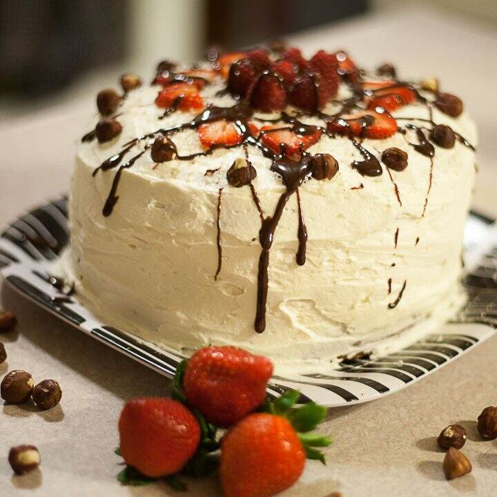 Neapolitan Layer Cake