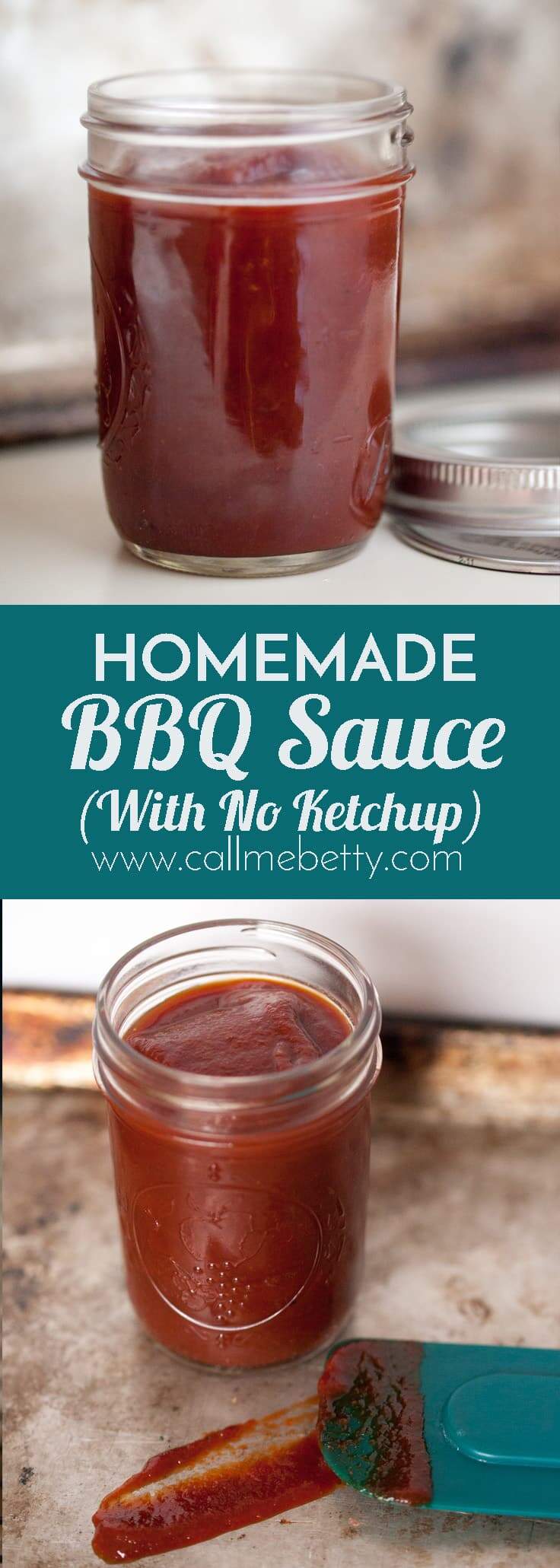 Homemade BBQ Sauce (with no ketchup) | Call Me Betty