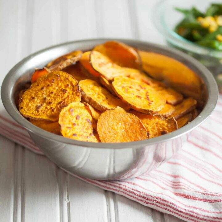 Curry Roasted Sweet Potatoes