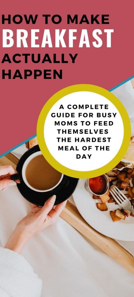 Moms so often take care of everyone else before themselves. Here's how creating a breakfast routine can set the tone for your day (and bonus, breakfast doesn't have to be time-consuming or hard) learn how here!